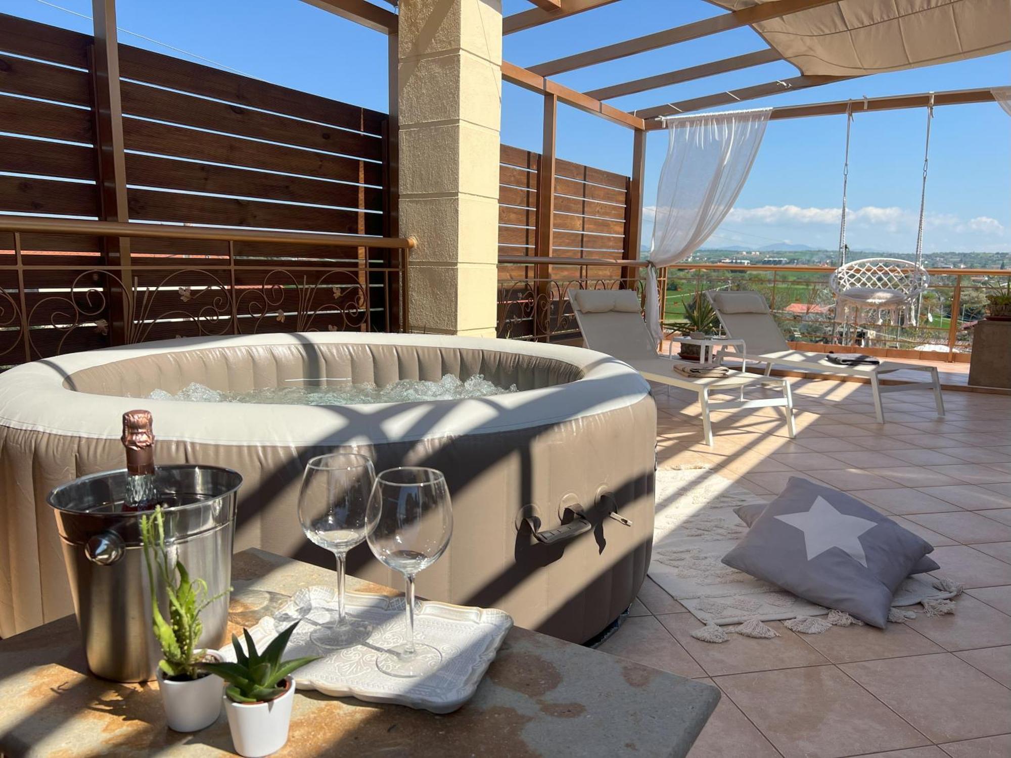 에파노미 Doormat# Wait 'N Sea, Jacuzzi, Luxury Stone House 아파트 외부 사진